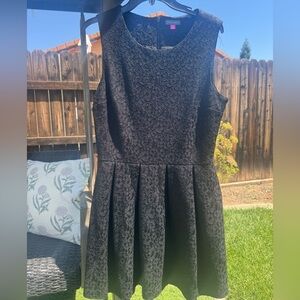 Elegant Black Vince Camuto Sleeveless Dress